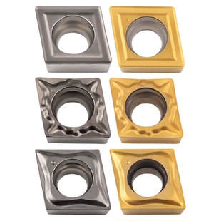 数控刀片陶瓷涂层刀片菱形镗孔CCMT060204-MT 04-FG 02-FA 钢件
