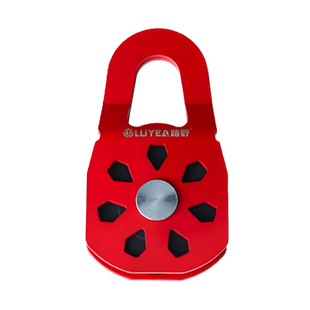 毒蜘蛛越野绞盘动滑轮夹板滑轮越野车改装救援拖车绳绞盘绳拖车钩