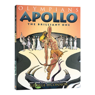 英文原版 Olympians Apollo The Brilliant One 奥林匹斯主神系列 阿波罗 英文版 进口英语原版书籍儿童外文书