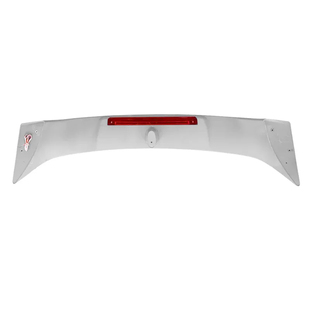 适用于东南菱帅尾翼 三菱蓝瑟专用改装三脚打孔带灯运动款定风翼