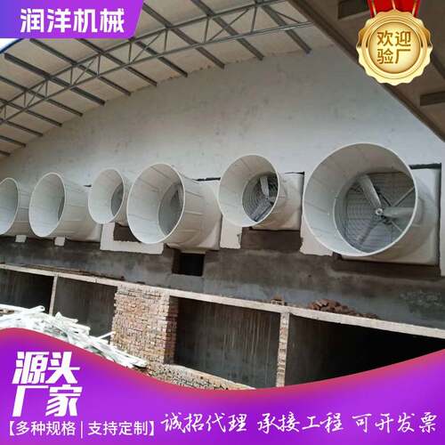 排风扇工业排风畜牧养殖大棚玻璃钢风压风机养殖场排风扇抽风机