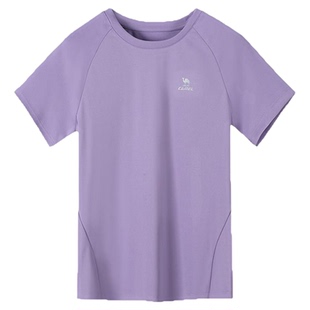 骆驼运动速干T恤女短袖2026夏季新款冰感户外瑜伽徒步速干衣男