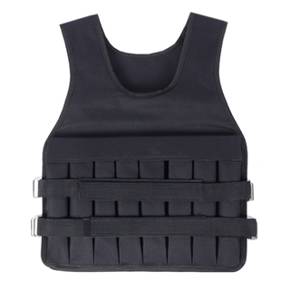 负重背心可调隐形铁砂沙衣运动沙袋跑步马甲健身6 8 10 15 20公斤