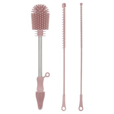 haakaa奶瓶刷新生婴儿洗奶嘴硅胶清洁专用刷子吸管清洗刷工具套装