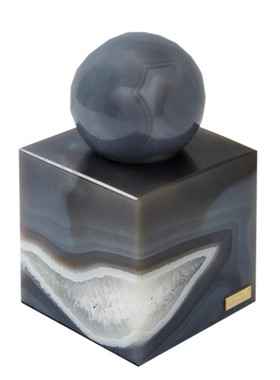 小众天然石英石办公室书房摆件