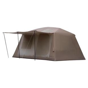 山约云庭自动帐篷充气屋脊13户外野营过夜防晒两室一厅露营装备