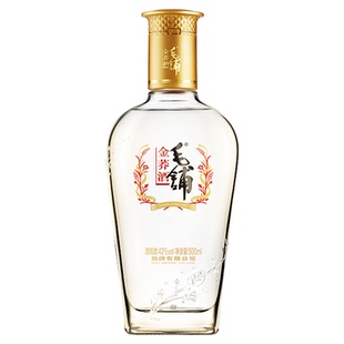 毛铺酒官方旗舰店42度金荞酒紫荞500ml*2瓶礼盒装苦荞白酒基酒水