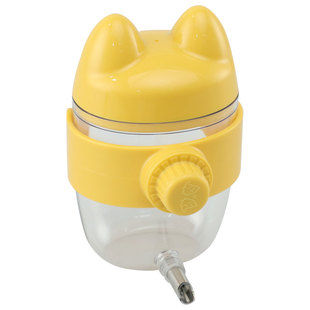 鹦鹉饮水器自动喂水器防漏撞针水壶外挂式鸟笼具鸟用喝水专用神器