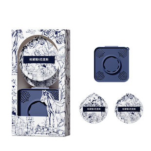 超软气垫粉扑不易吃粉底液遮瑕不卡纹服帖干湿两用化妆师专用工具