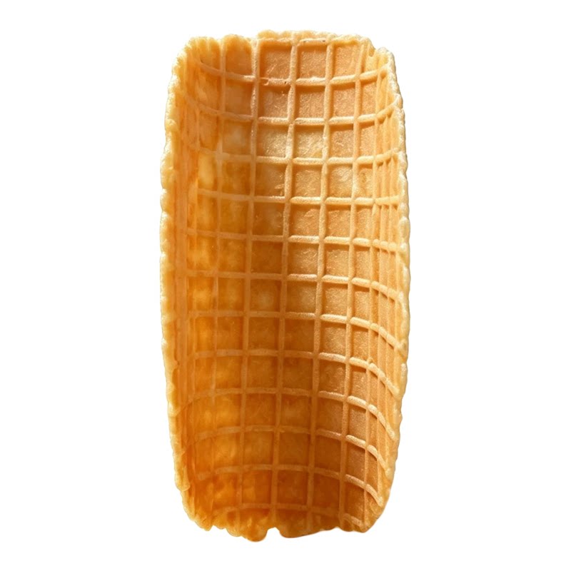 年糕脆皮taco壳华夫饼塔壳年糕塔可甜品原料可食用U型塔克脆筒壳