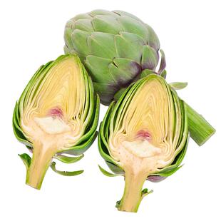妙色洋蓟大果蔬菜 嫩绿 新鲜朝鲜蓟 西餐料理特色菜 全年供应菜蓟