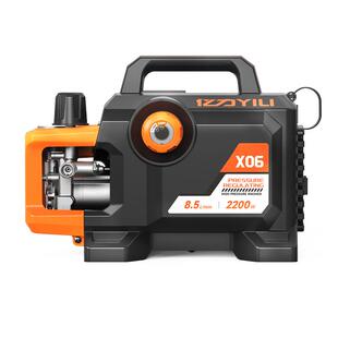 亿力洗车机黑犀牛X06大功率感应家用220V高压水枪清洗便携式神器