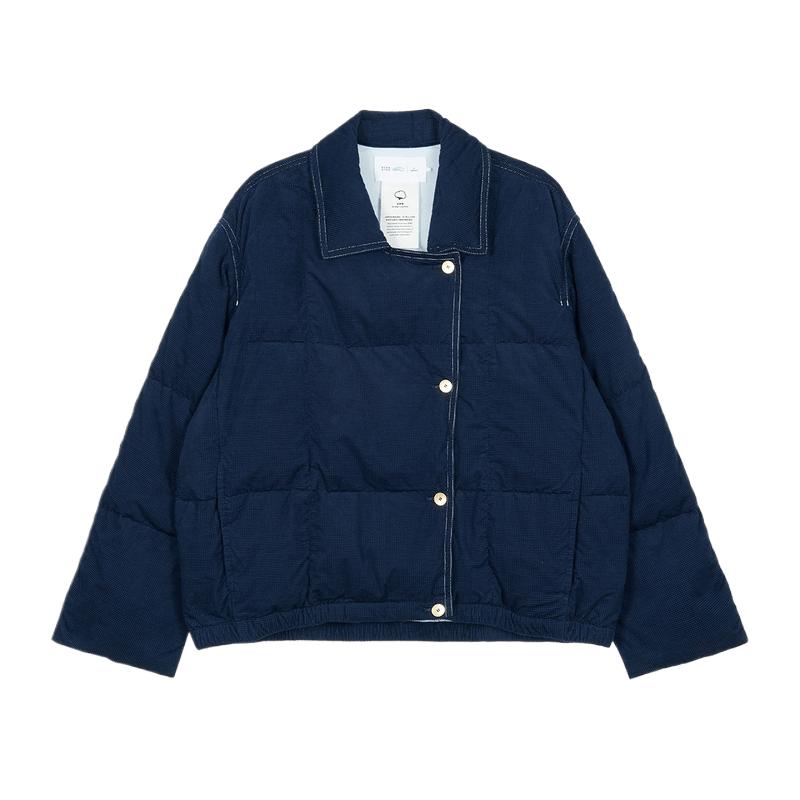kleeklee环保棉绒布短羽绒服