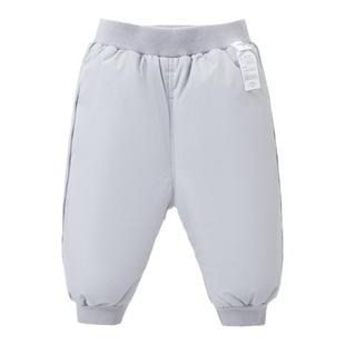 巴拉巴拉宝宝羽绒裤男童女童防寒外穿裤子婴儿加厚儿童冬装新款小