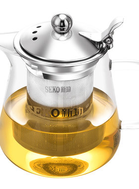 新功808a家用过滤玻璃茶壶