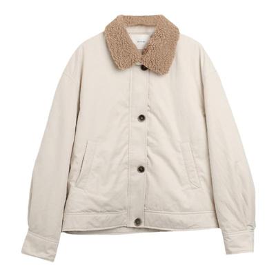 西町村屋基础短款羽绒服女秋冬新款复古可脱卸毛领外套XA9D10008