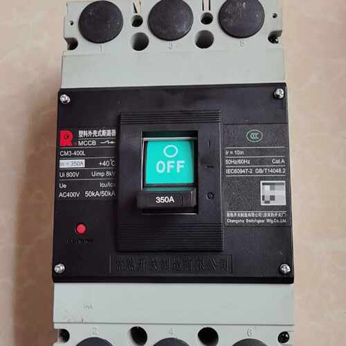 询价-常熟CM3400L塑壳断路器3P800VAC400V