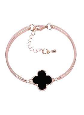 韩国情侣时尚气质手饰酷帅黑色