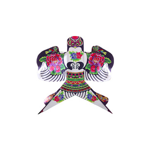 绘画迷你纸鸢儿童手工制作diy材料包涂鸦微风易飞2026新款风筝