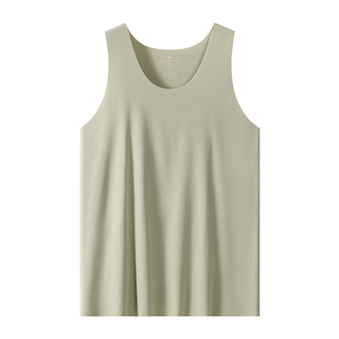 七匹狼男士背心男款莫代尔棉无痕打底夏季高端健身跨栏运动老头衫