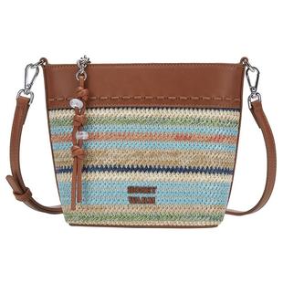 热风包包2025年夏季新款女士彩色编织斜挎包度假拼接小巧单肩小包