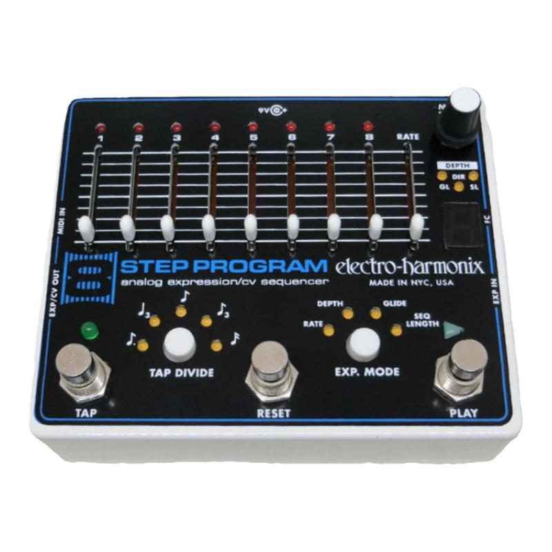 火焰花园 EHX 8-STEP PROGRAM 8步模拟表情控制/音序单块效果器