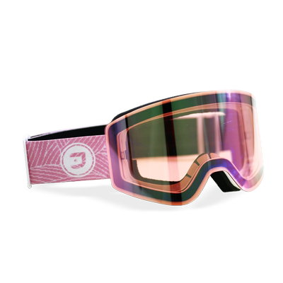 男女滑雪眼镜CARV防雪盲