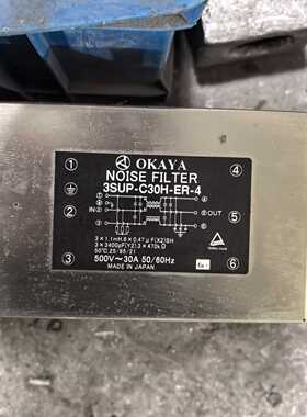 【询价】OKAYA 滤波器 3SUP-C30H-E-4  500V-适用