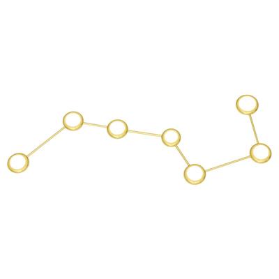 吸顶灯led超亮客厅北斗七星阵灯