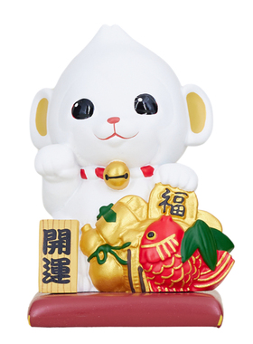 日本进口日式生肖猴桌面饰品摆件