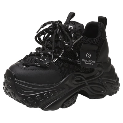 内增高老爹鞋女小个子超高跟