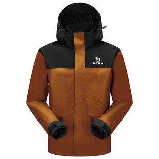 【林系列】美特斯邦威冲锋衣年春季新款摇粒绒内胆外套上衣