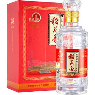 稻花香42度珍品一号浓香型白酒500ml*1瓶口粮酒酒水礼盒年货送礼