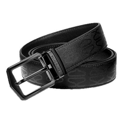 Samsonite新秀丽男士皮带休闲针扣腰带印花耐用潮流男裤带送礼NQ1