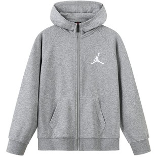 【拜年服】Jordan男童外套儿童卫衣开衫2026春秋新款女童红色上衣