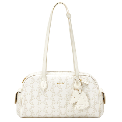 NU纽芝兰双影飞马保龄球包2025新款单肩腋下包通勤波士顿法棍包