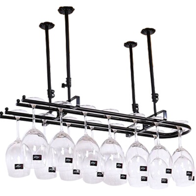 厂家直销悬挂红酒杯架惠持家