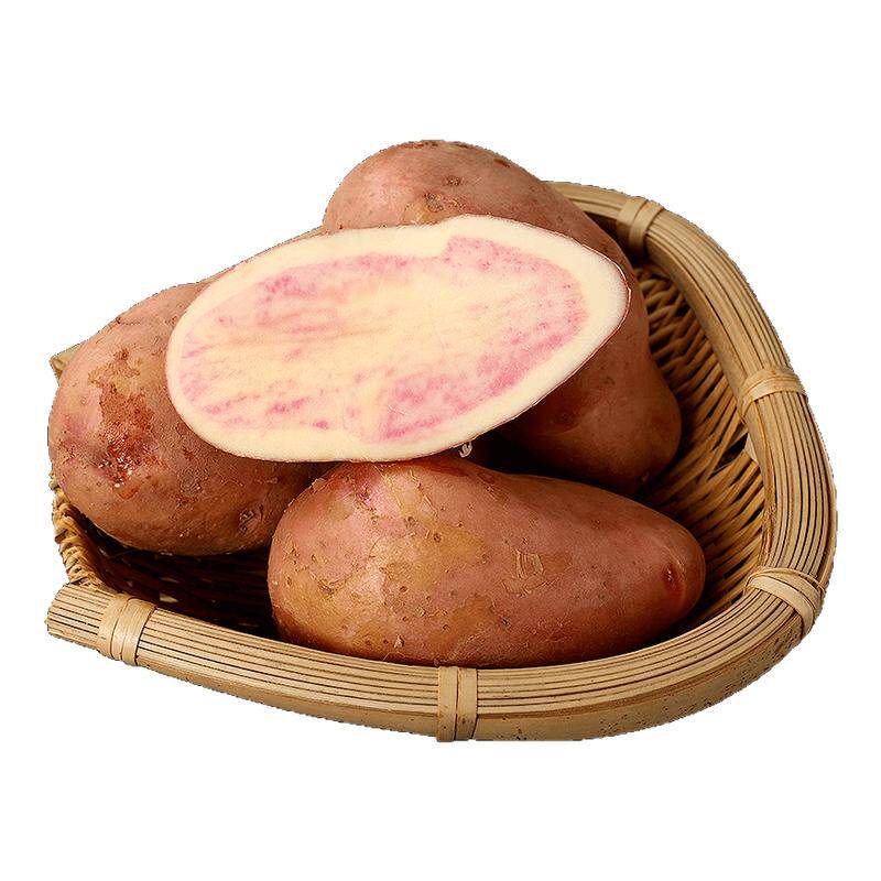 中鲜生花心土豆包邮面沙土豆