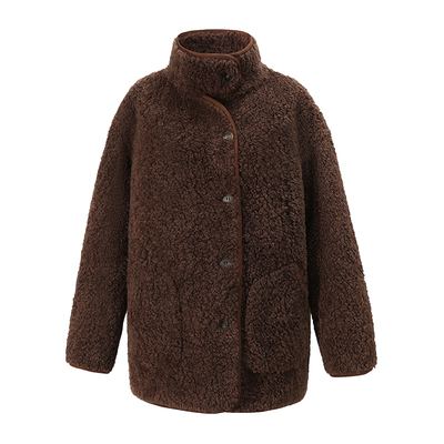 NONRESTRAIN中长款复古宽松棉服