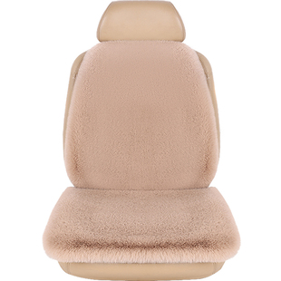 冬季汽车坐垫冬毛绒加厚保暖后排座位单片主驾驶座椅垫子汽车座垫