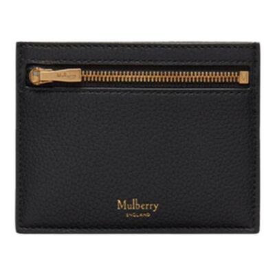 mulberry玛珀利牛皮拉链卡包