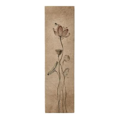 宋代美学荷花入户玄关装饰