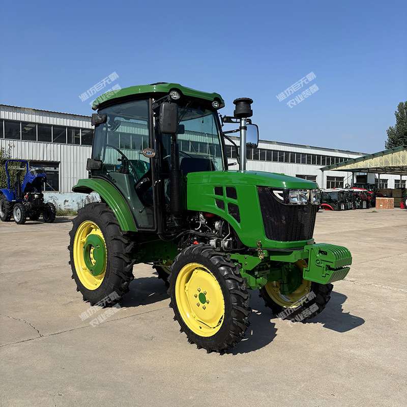 跨境804农用拖拉机 宁波80马力四驱拖拉机旋耕起垄拖拉机农具