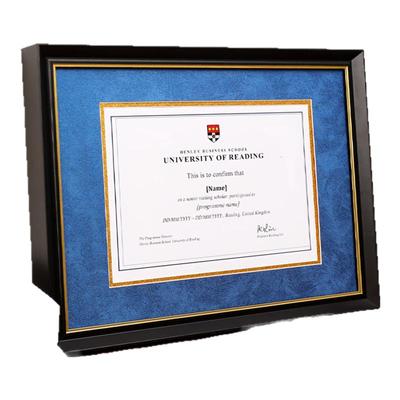 荣誉证书奖状展示框架杉琛实木