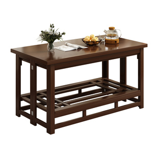 长方形烤火桌子全竹全套可折叠四方形加厚取暖多功能客厅保温桌子