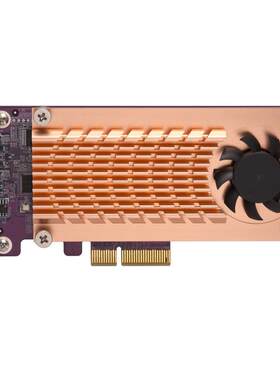 QNAP威联通NAS配件 QM2-2S-220A M.2 SATA SSD扩充卡部分机型适用