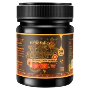 开普山谷赞比亚蜂蜜纯正天然百年花果树野生睦朋得黄晶蜜MPA25+