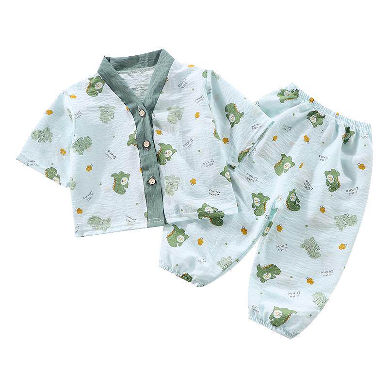儿童家居服套装睡衣套装夏季