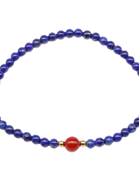 女青金石手链手串原创设计小众细