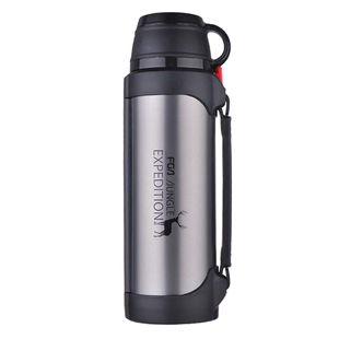 富光保温水壶大容量户外便携车载热水壶男女超大号保温杯不锈钢2L